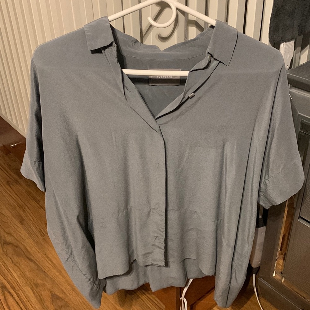 Everlane silk top